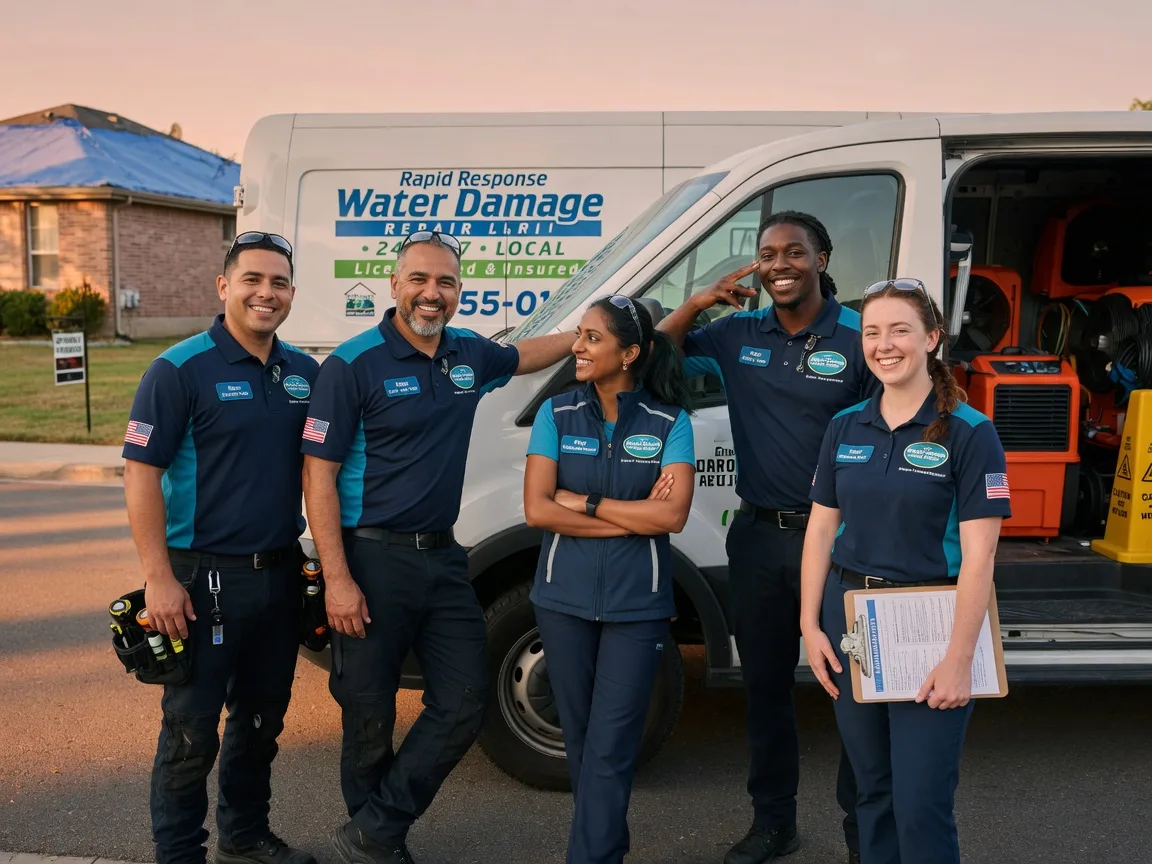 Water Damage Restoration company in Weimar, TX