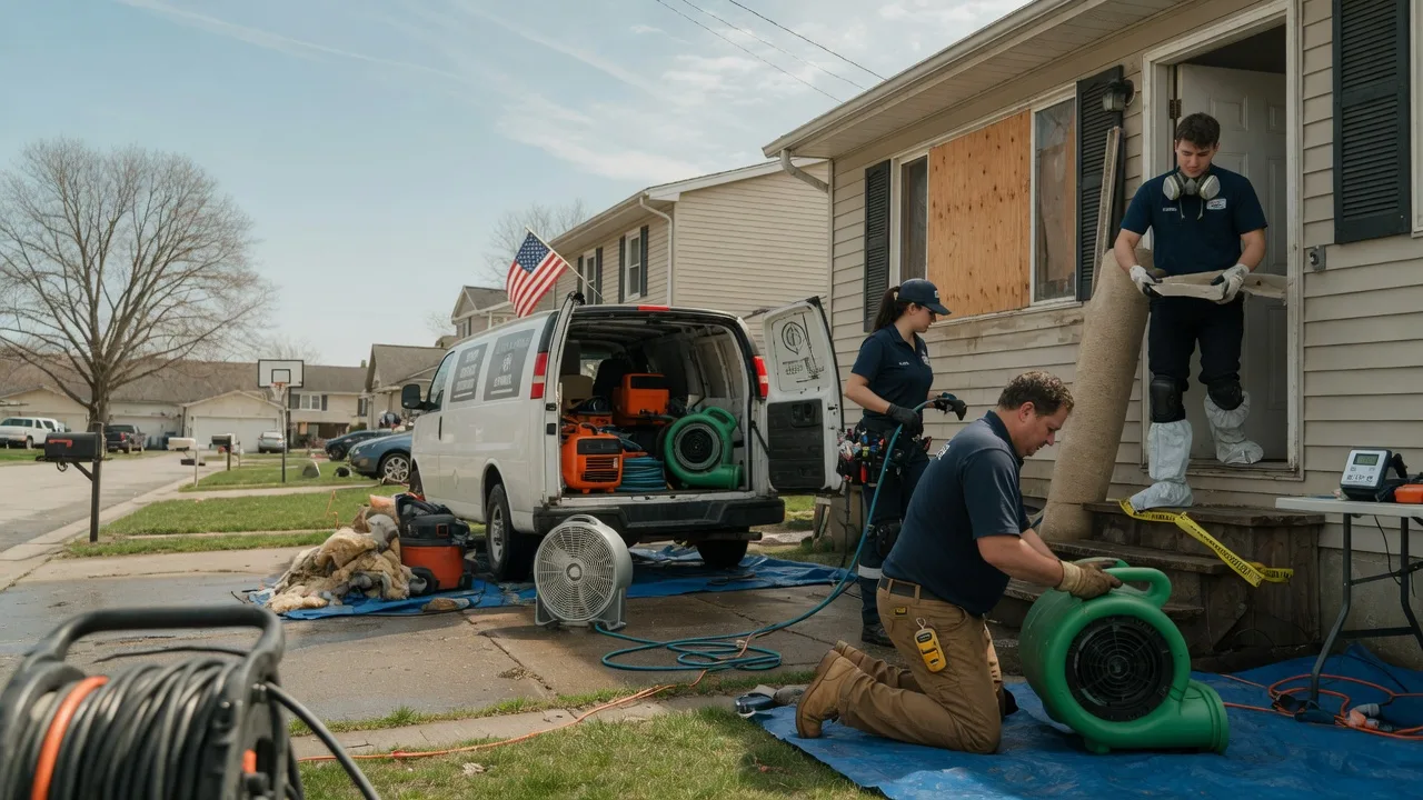 Water Damage Restoration in Weimar, TX near me